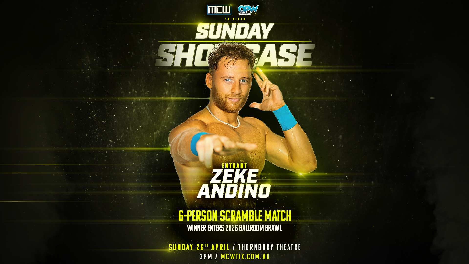 6-Person Scramble Entrant - Zeke Andino